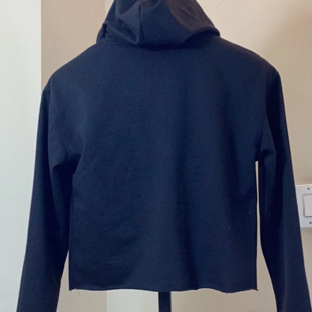 PINK FLOYD The Dark Side Of The Moon 2019 Cropped Black Hoodie - Picture 4 of 8